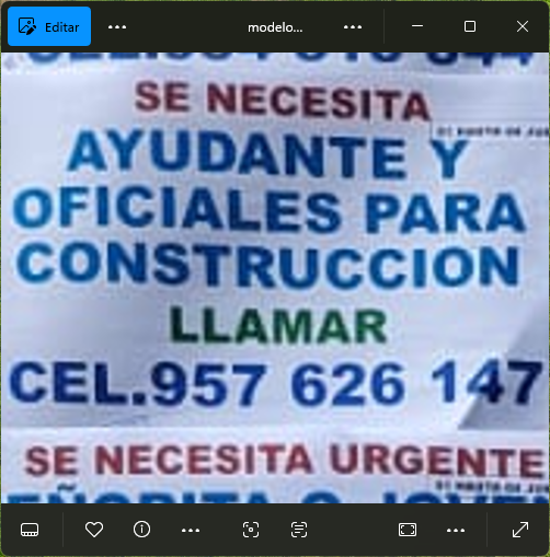 Fachada del lugar de trabajo