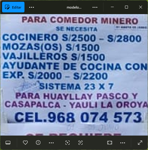 Fachada del lugar de trabajo