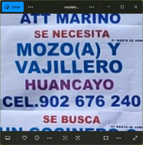 Fachada del lugar de trabajo