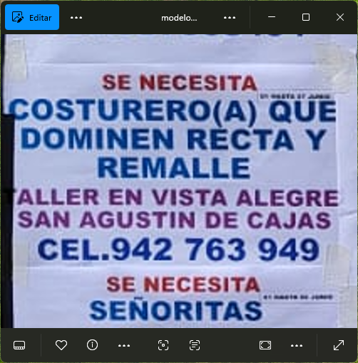 Fachada del lugar de trabajo