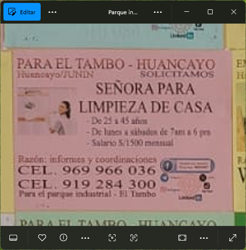 Fachada del lugar de trabajo