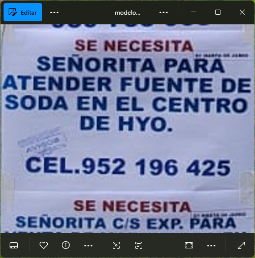 Fachada del lugar de trabajo