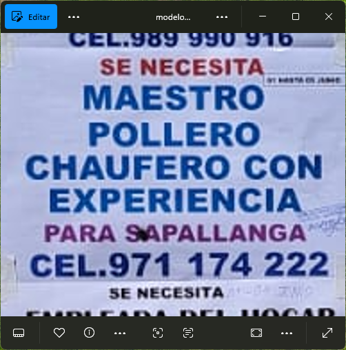 Fachada del lugar de trabajo