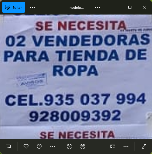 Fachada del lugar de trabajo