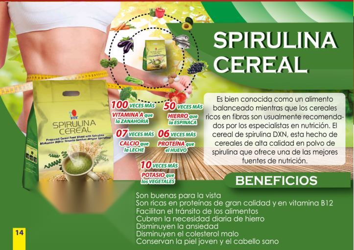 SPIRULINA CEREAL